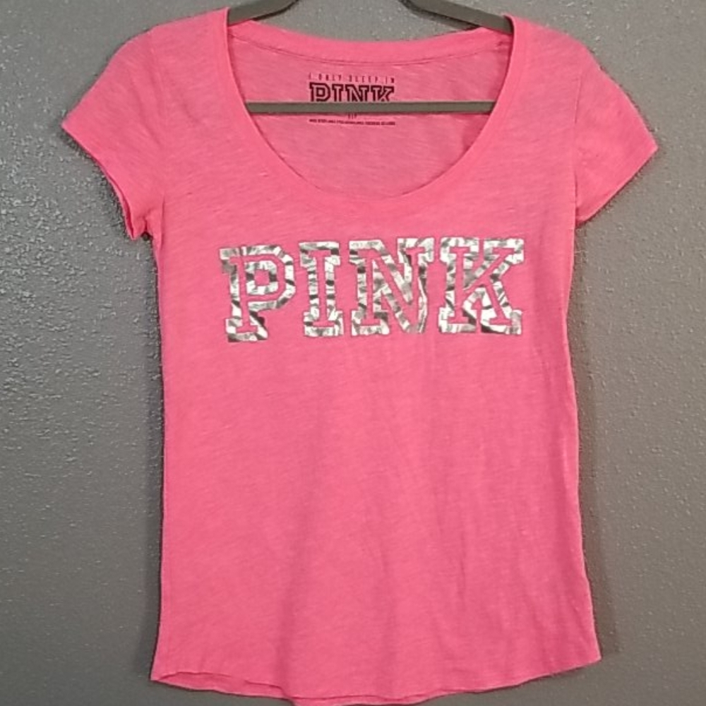 Pink Woman's Sleep Tee sz S